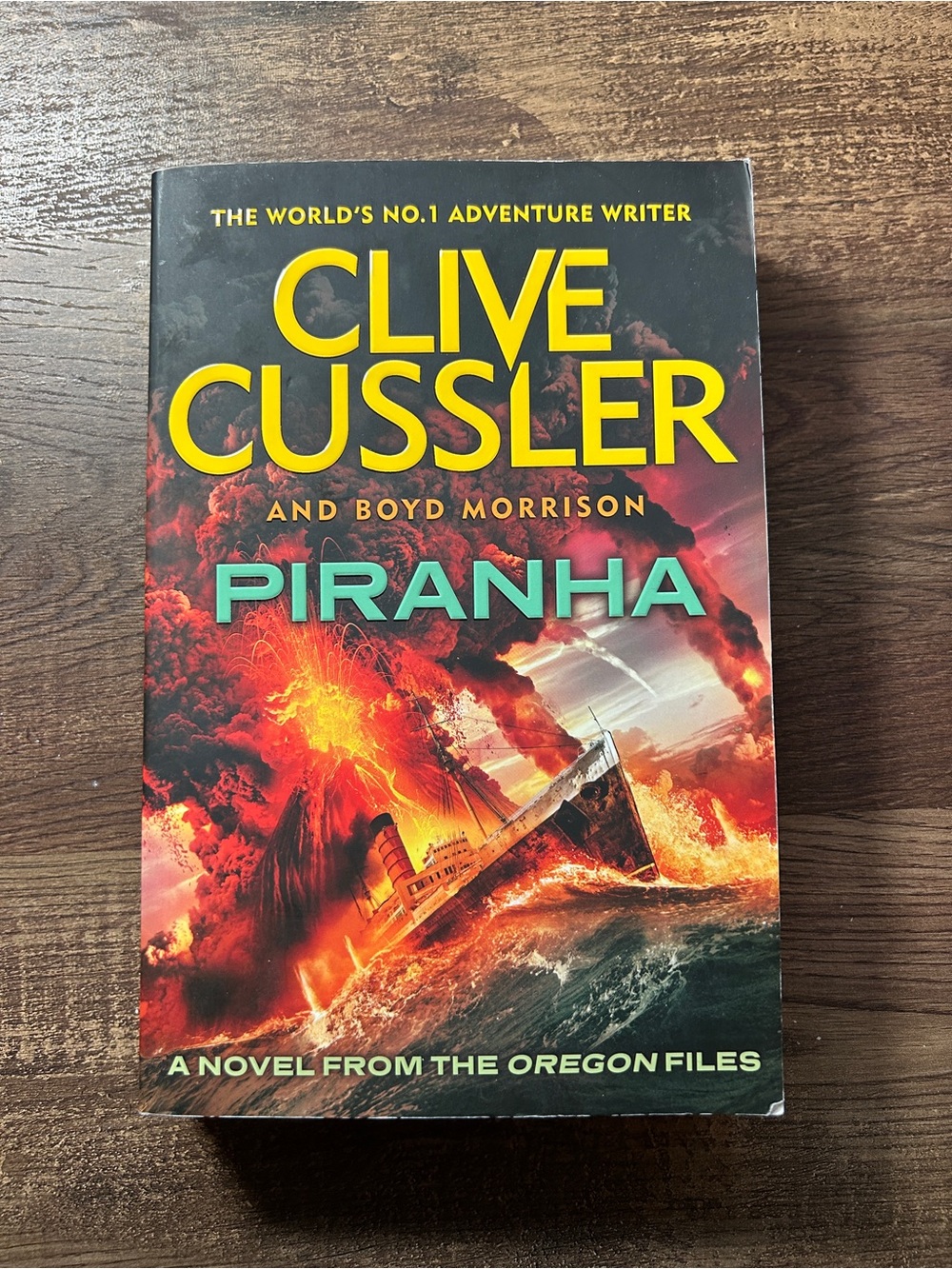Clive Cussler Piranha Paperback